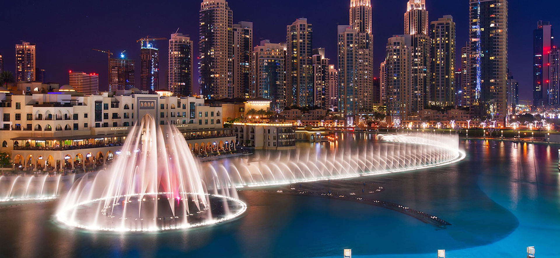 Dubai Fountains Choreographed Show 2021 - Arabia Horizons Blog